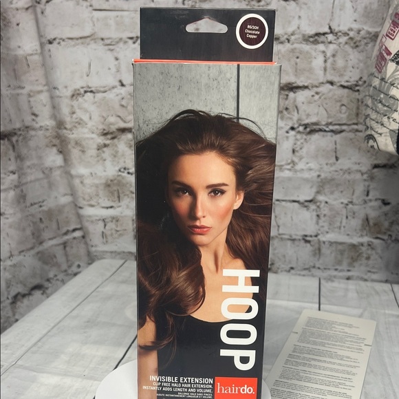 Hairdo Invisible Extension – Chocolate Copper/Medium Red Brown R6/30H (20” halo) - Picture 1 of 7